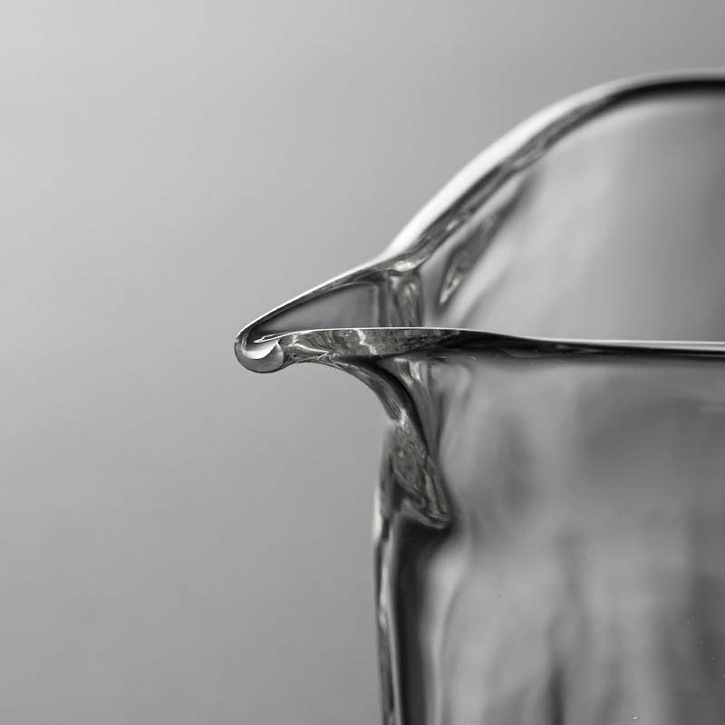Hrubé tepelne odolné sklo, štvorcový čajový rozdeľovač pre domácnosti, vysoká kvalita, kreatívna malá súprava na čaj pre rovnomerné nalievanie