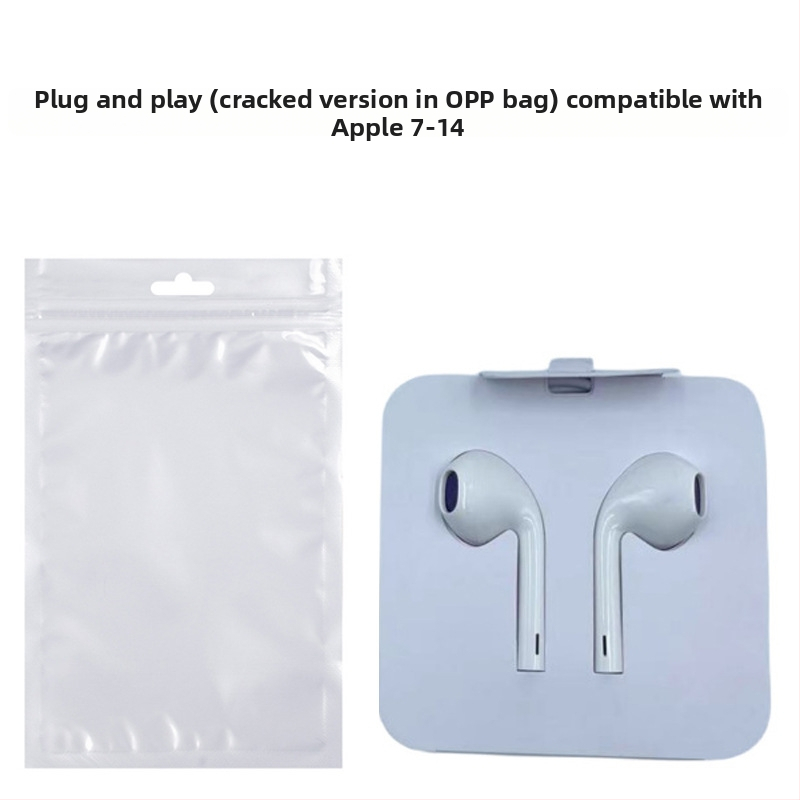 Apple žične slušalice s inline upravljačem – originalne, plug-and-play, kompatibilne s iPhone 7/14/15/16