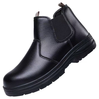 Pantofi de protecție pentru sudură, bărbați, încălțăminte de lucru respirabilă, cu vârf din oțel, antișoc, anti-perforație, rezistente la stropi, ușoare