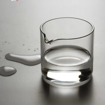 Set de ceai din sticlă borosilicat înalt, personalizat, cu ceașcă pentru distribuție uniformă a ceaiului, separator pentru ceai și tavă pentru ceai, pentru uz casnic