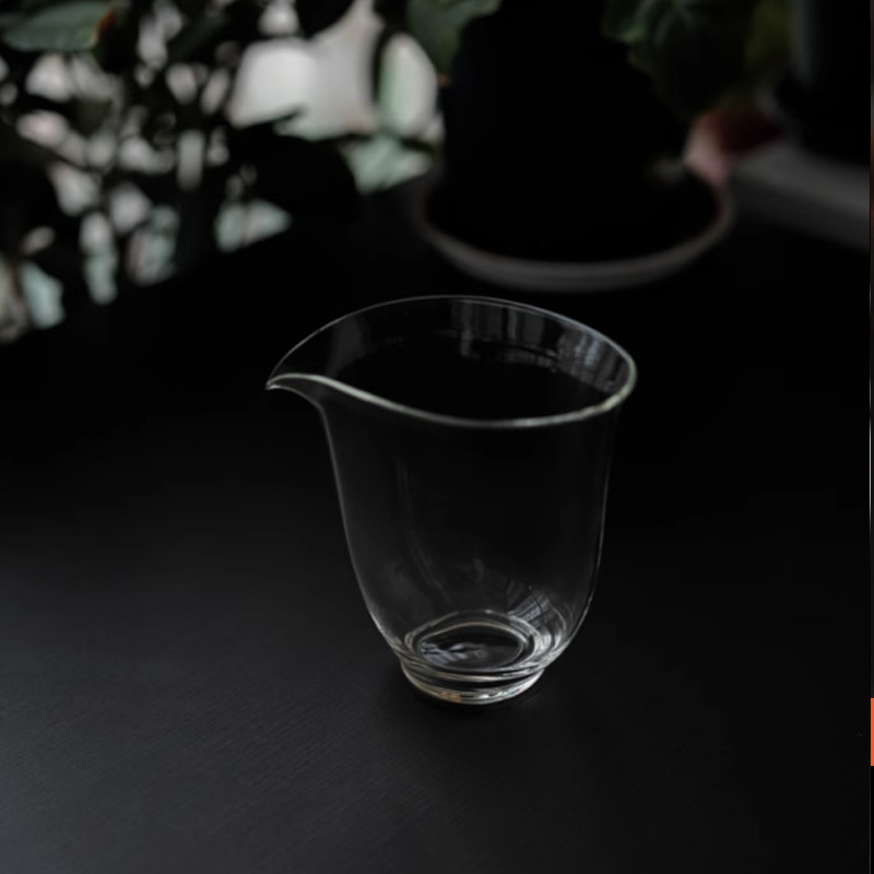 Accesorii pentru ceremonia de ceai Kung Fu, divizor izolat pentru prepararea ceaiului la birou, ceașă din sticlă borosilicat transparentă