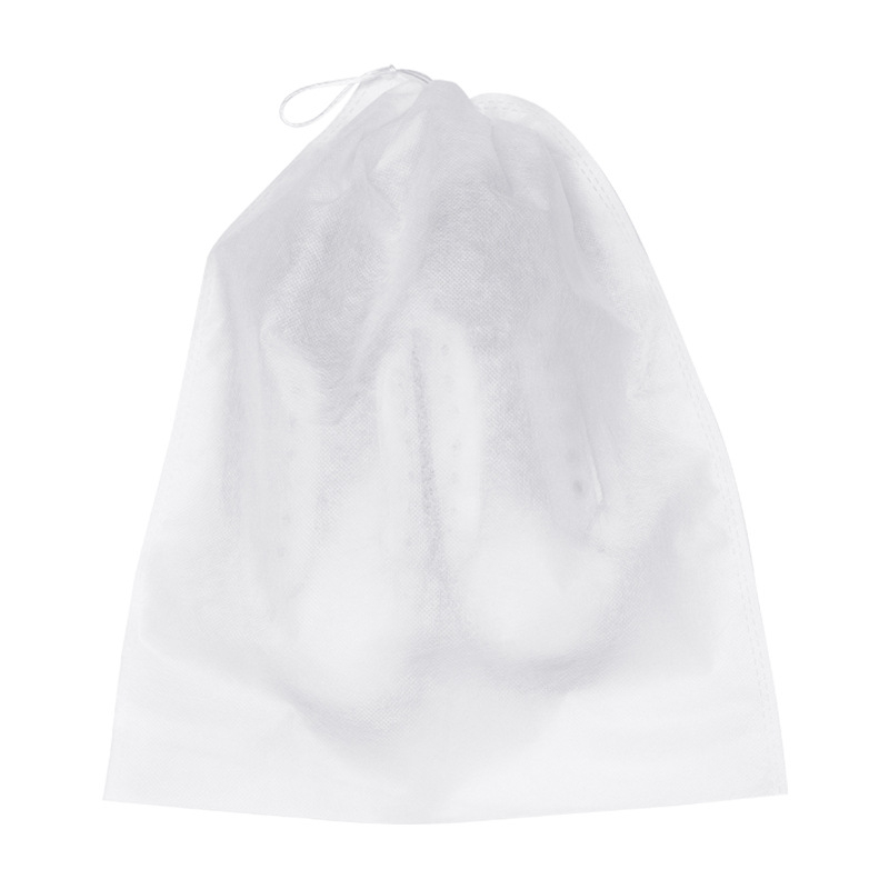 Sac pentru pantofi din material nețesut, protecție împotriva prafului și umezelii, pentru călătorii, închidere cu șnur