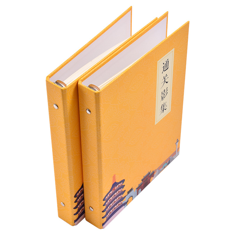 Dosar A4 din carton pentru documente, cu închidere în formă de D și 3 găuri, imprimare logo