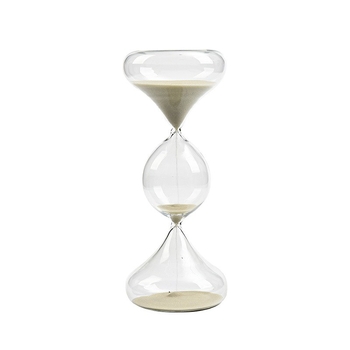 Clepsidră din sticlă, creativă, cu trei straturi geometrice, decor nordic pentru casă, personalizat