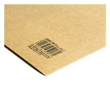 Deli 5917 Dosar A4 din hârtie kraft cu clips, format L, inserare pagini