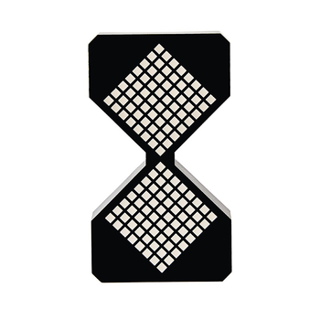 Cronometru electronic cu clepsidră, senzor de gravitație, ornament 3D, lumină ambientală, reîncărcabil, decor DIY pentru birou