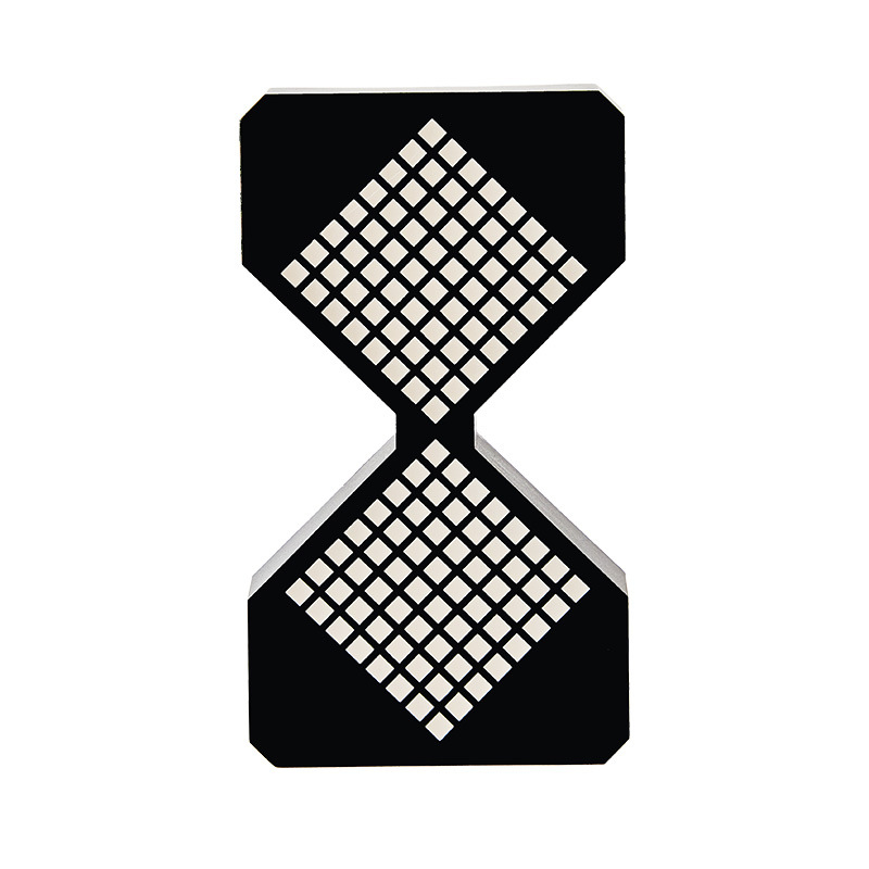Cronometru electronic cu clepsidră, senzor de gravitație, ornament 3D, lumină ambientală, reîncărcabil, decor DIY pentru birou