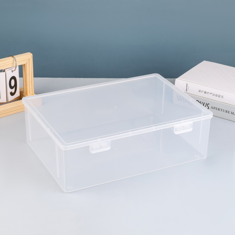 Cutie transparentă A4 înaltă pentru documente, acte, foi de examen și arhive – Plastic PP