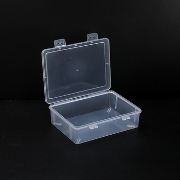 Cutie transparent din plastic pentru organizare: fișiere, piese, bijuterii și articole de birou