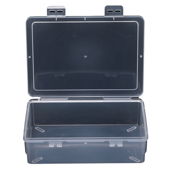 Cutie transparent din plastic pentru organizare: fișiere, piese, bijuterii și articole de birou