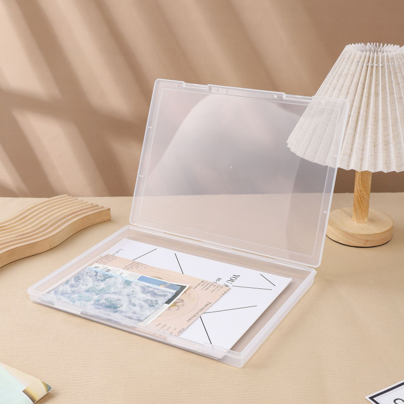 Yijian Cutie A4 Transparentă pentru Fișiere – Organizator de Birou din Plastic pentru Documente