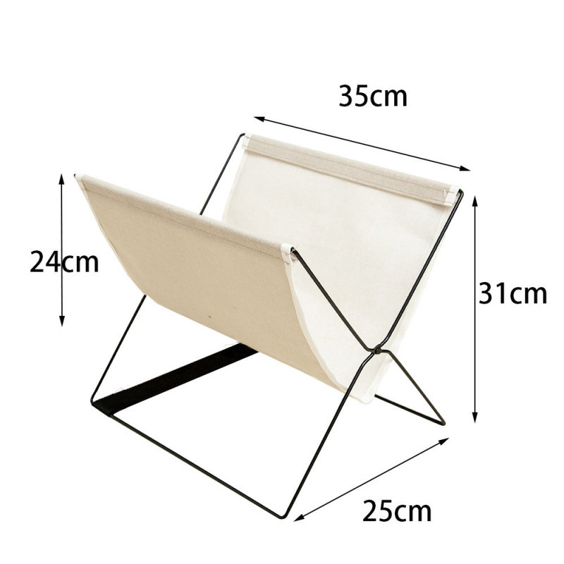 Raft de birou modern, elegant, pentru cărți, reviste și albume ilustrate