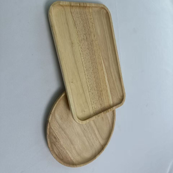 Tăviță de ceai în stil japonez, din lemn, dreptunghiulară sau rotundă, pentru casă, hotel și restaurant