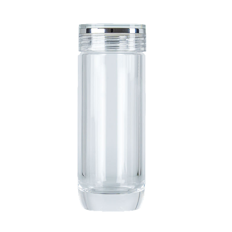 Ceaișcă de ceai din sticlă cristal, 500 ml, pentru mașină și birou, design de înaltă calitate, stil chinezesc nou, cutie cadou