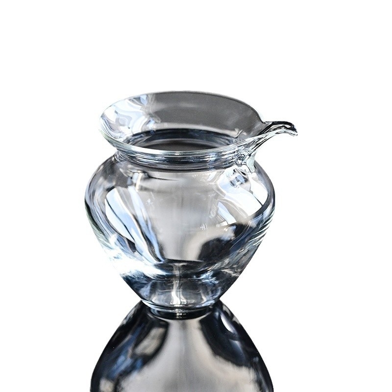 Set de ceai din sticlă borosilicat rezistentă la temperatură, transparent, stil japonez, ceașcă de ceai creativă