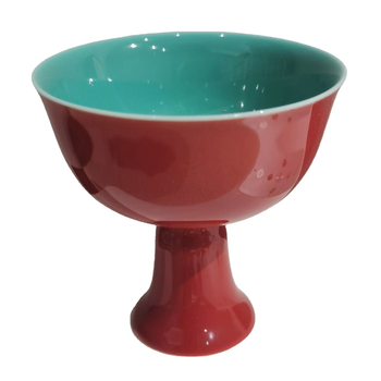 Song Qing Academy Goblet a Concubinei Imperiale – set de ceai din porțelan cu căni înalte