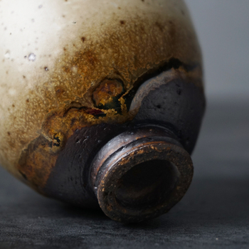Ceașcă de ceai ceramică, lucrată manual, în stil rustic, unică