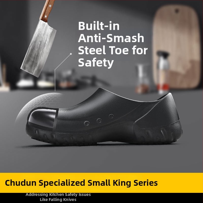 Kitchen Shield protivklizne cipele za muškarce i žene, otporne na udarce i ulje, kuhinjske radne cipele, sigurnosne cipele za kuhare i konobare