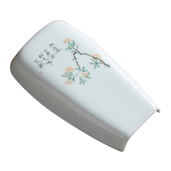 Set de ceai porțelan în stil chinezesc, verde închis, pentru ceremonia Gongfu, pictat manual – Cele Patru Sezoane ale Tinereții.