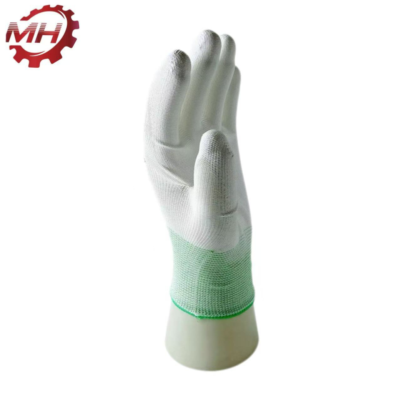Xingyu Xingze mănuși de lucru cu palmă PU subțire, rezistente la uzură, antistatice, respirabile, antiderapante, protecție completă a degetelor