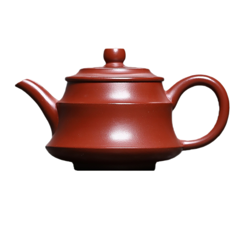 Set ceainic Yixing din lut purpuriu — design inspirat de mineral original, stil jad, pentru uz casnic, cutie cadou ceai