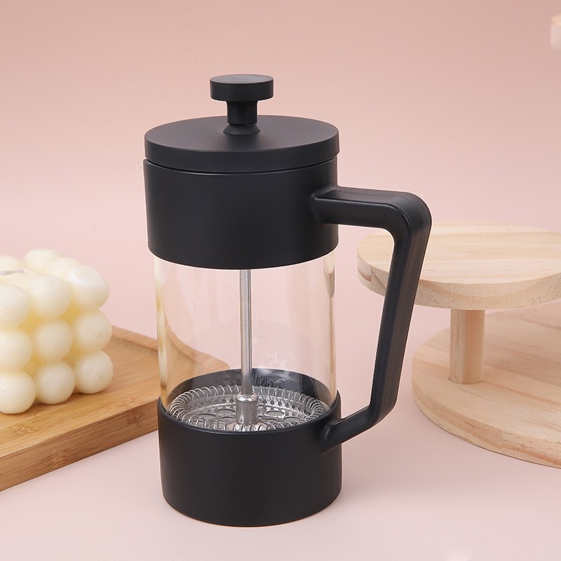 Vas de cafea pentru turnare manuală cu filtre pentru uz casnic, aparat de ceai, ceașcă de ceai, filtru pentru cold brew, presă franțuză