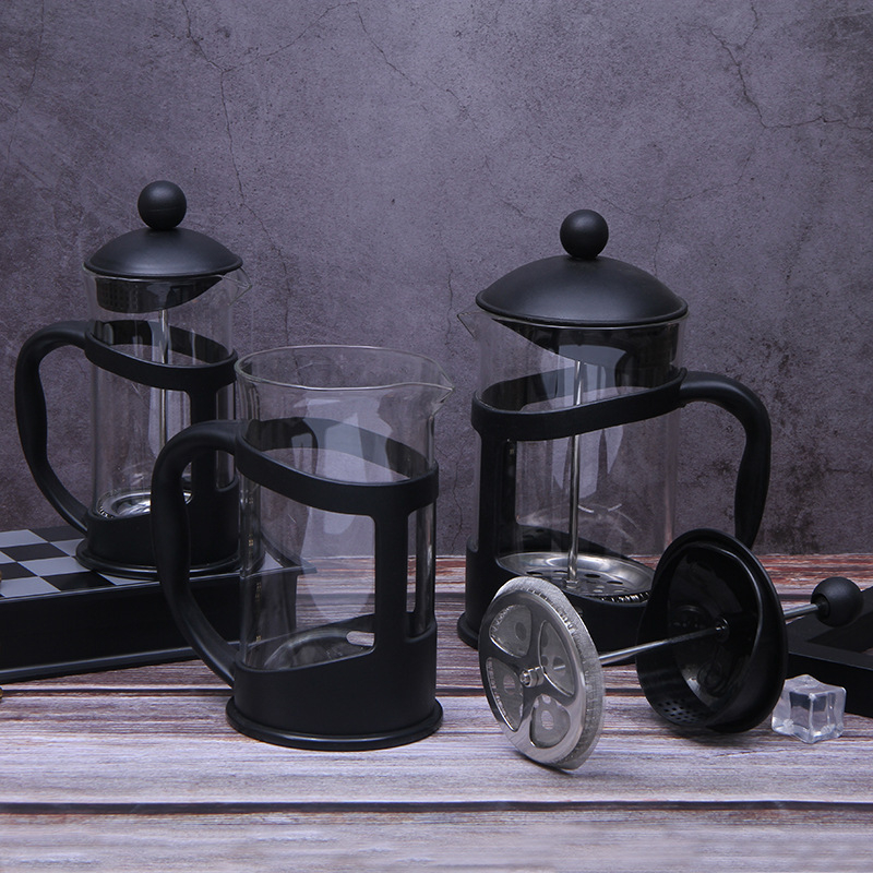 Presă franțuzească pentru cafea cu filtru din oțel inoxidabil, rezistentă la temperatură, aparat multifuncțional pentru ceai