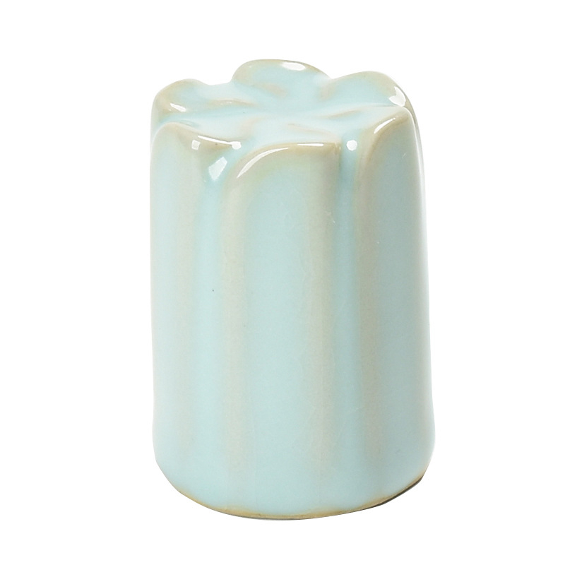 Suport ceramic pentru capac pentru ceainic, cești și boluri – accesorii Gongfu pentru ceremonia ceaiului