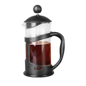Nouă presă franțuzească din oțel inoxidabil pentru cafea și ceai, filtru din sticlă borosilikat rezistent la temperaturi