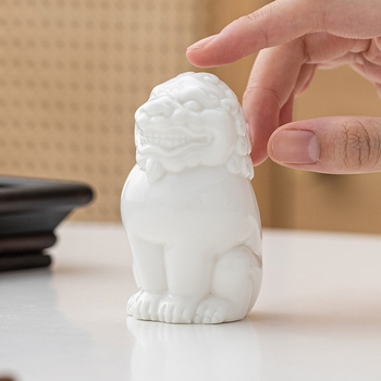 Suport ceramic pentru capac pentru gaiwan și ceainic, accesorii pentru ceremonia ceaiului, decor ceramic Tea Pets