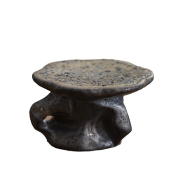 Suport ceramic pentru capac, suport rustic pentru capac, accesorii Kung Fu ceai, decor Zen pentru masă de ceai, covoraș pentru capacul ceaiului, suport pentru capacul ceainicului, animal de ceai