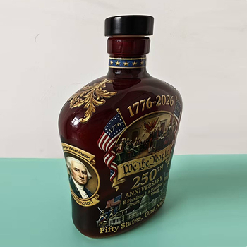Sticle de vin din sticlă colorată – diferite stiluri și accesorii, 350 ml și 750 ml
