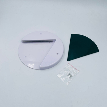 Deschizător rotund pentru borcane și conserve, pentru dulap de bucătărie, deschizător multifuncțional din plastic