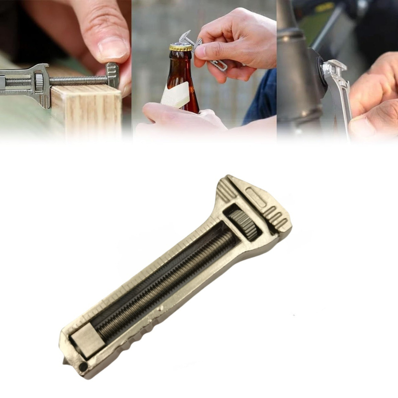 Deschizător de sticle cu breloc, aliaj de titan, unealtă multifuncțională