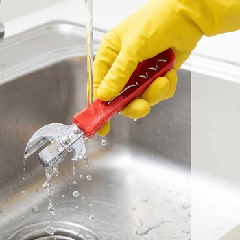 Deschizător multifuncțional pentru sticle din oțel inoxidabil, mâner din plastic – deschizător de vin, de bere și conserve, cu design cap de taur