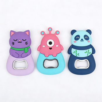 Deschizător PVC multifuncțional cu magnet pentru frigider – DIY personalizat pentru bere, sifon și vin