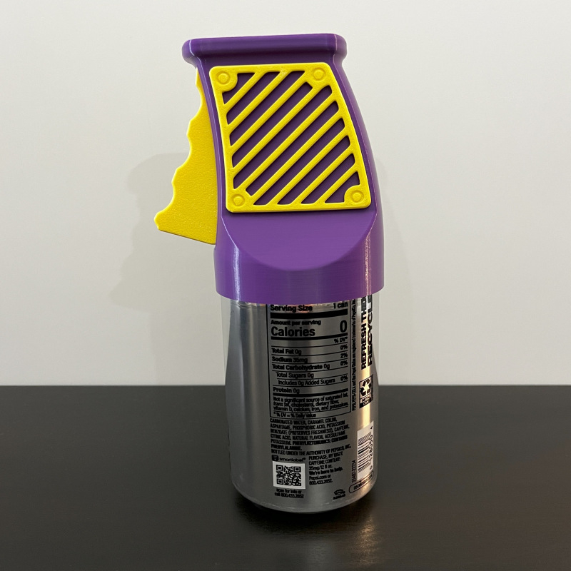 Deschizător de conserve imprimat 3D – portabil, pentru băuturi, bere și cola, operare cu o singură mână