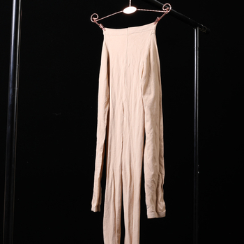 Baršunaste debele bodystocking za cross-dressing