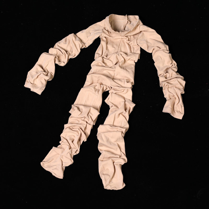 Baršunaste debele bodystocking za cross-dressing