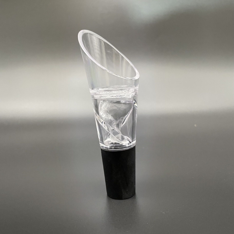 Turnător de vin spiral cu filtru pentru vin roșu