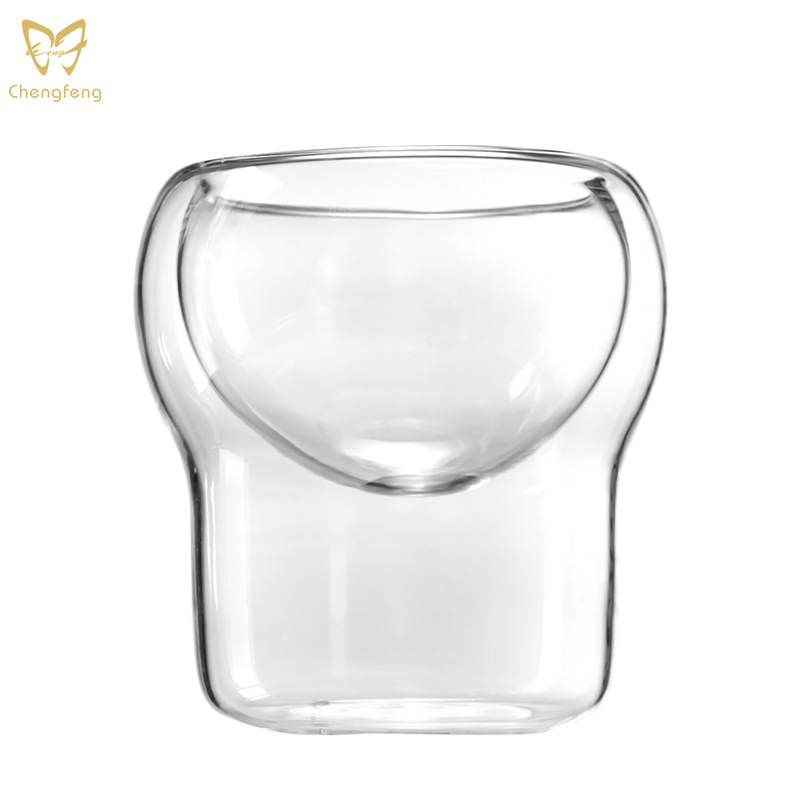 Pahar din sticlă pentru mousse-desert, pahar mic pentru ceai, apă sau cocktailuri — 1–100 ml