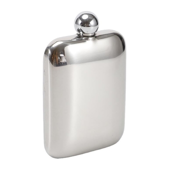 Flacon din oțel inoxidabil, 6 oz, portabil pentru camping