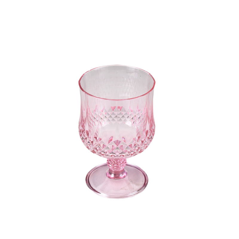 Gobelete cu model din cărămidă, stil american, din plastic, 201–300 ml, pentru vin roșu, șampanie, cocktailuri și whisky, stil luxos discret