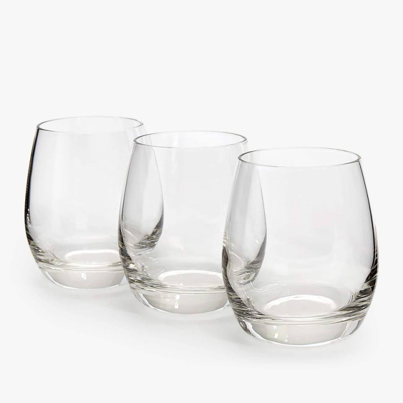 Pahar din sticlă transparent, formă de ou, 200 ml, pentru uz casnic, potrivit pentru ceai, vin roșu, apă și cafea