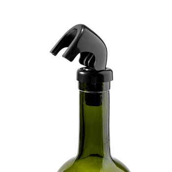 Stop din silicon pentru sticla de vin cu vid, design creativ, pentru vin roșu și șampanie