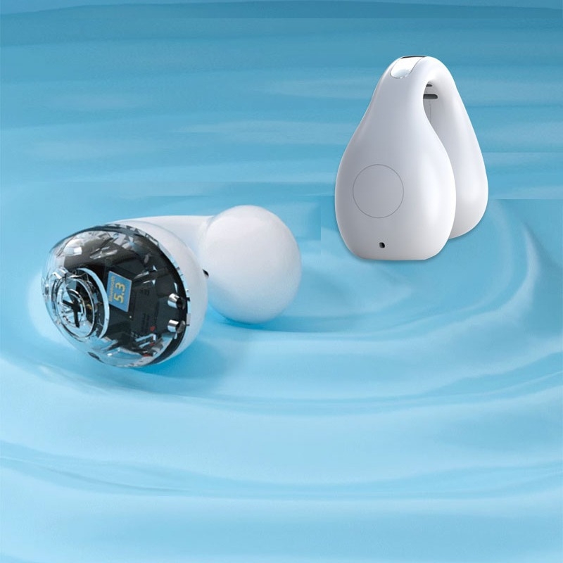 Bežične Bluetooth slušalice s kostnom vodljivosti, dizajn klipa za uho, ne ulaze u uho, duga baterija