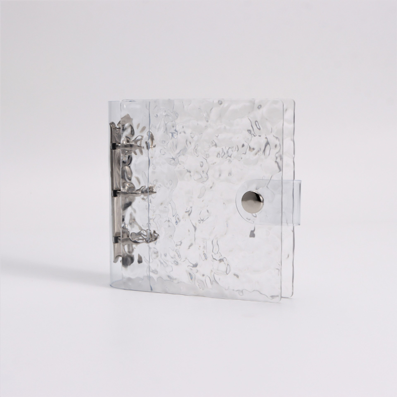 Album foto din cristal cu copertă din acril, 3 inch pentru carduri idol, pagini detașabile, stil Polaroid, 20 de pagini interioare