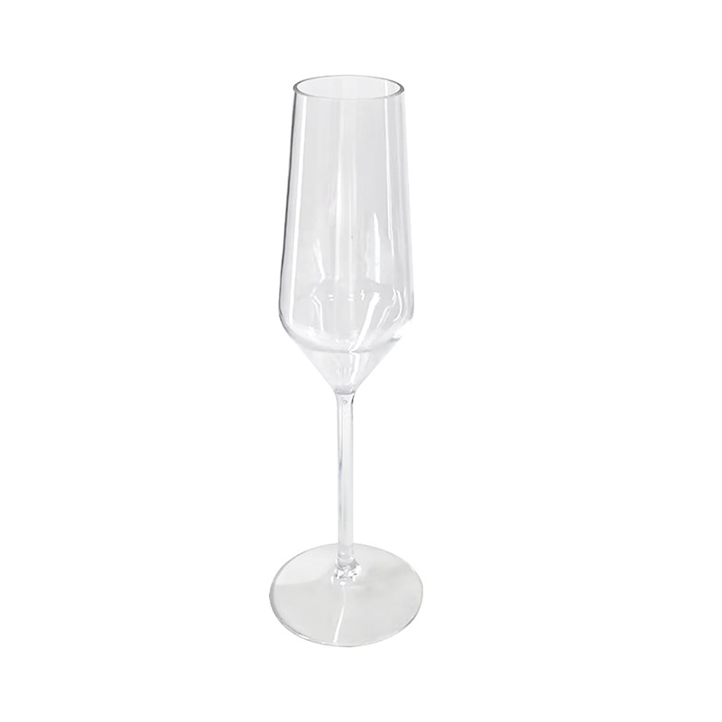 Pahar din plastic pentru șampanie și vin roșu, 170 ml