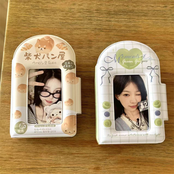 Shiba Inu drăguț în stil japonez, album foto pentru carduri de 3 inch, aranjament cu grilă Polaroid de o singură celulă, cărți de idol și My Little Pony