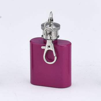 Flașă din oțel inoxidabil 304, mini 1 oz, flacon plat pentru vin, portabil pentru exterior